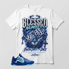 Blessed Numbers Graphic Tee - Shirt To Match Kobe 5 Protro X-Ray