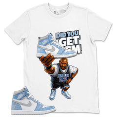 Blue Hyper Royal 1s Zadago Shirt Did You Get Em Graphic