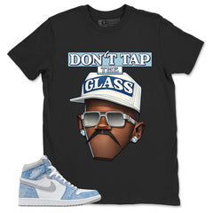 Blue Hyper Royal 1s Zadago Shirt Don't Tap The Glass Graphic