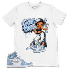 Blue Hyper Royal 1s Zadago Shirt Got Em Lady Graphic