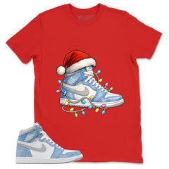 Blue Hyper Royal 1s Zadago Shirt Kickmas Graphic
