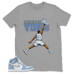Blue Hyper Royal 1s Zadago Shirt Sneakerhead Vibes Graphic