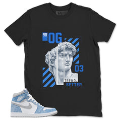 Blue Hyper Royal 1s Zadago Shirt Trend Setter Graphic
