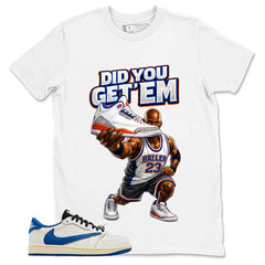 Blue Knicks 3s Shirt Did You Get Em Graphic