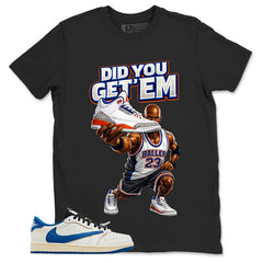 Blue Knicks 3s Shirt Did You Get Em Graphic