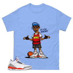Mars Blackmon Do You Know Shirt - Match Blue Air Jordan 3 Knicks