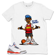 Mars Blackmon Do You Know Shirt - Match Blue Air Jordan 3 Knicks