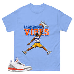 Blue Knicks 3s Shirt Sneakerhead Vibes Graphic