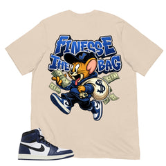 Blue Midnight Navy 1s Shirt Finesse The Bag Graphic
