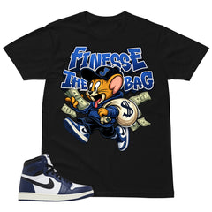Blue Midnight Navy 1s Shirt Finesse The Bag Graphic