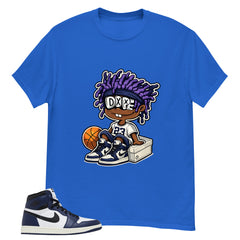 Blue Midnight Navy 1s Shirt Got Em Dope Graphic