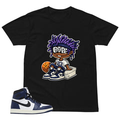 Blue Midnight Navy 1s Shirt Got Em Dope Graphic