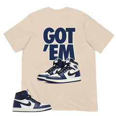 Blue Midnight Navy 1s Shirt Got Em Graphic