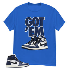 Blue Midnight Navy 1s Shirt Got Em Graphic