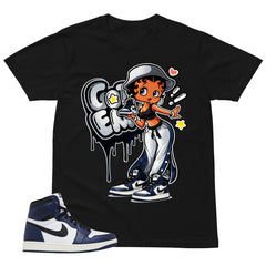 Blue Midnight Navy 1s Shirt Got Em Lady Graphic