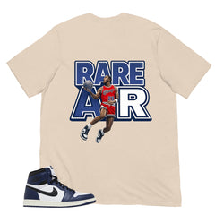 Blue Midnight Navy 1s Shirt Rare Air Graphic