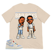 Blue Pale Ivory Pyschic Blue Wmns 1s Shirt Bad Boys Graphic