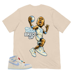 Blue Pale Ivory Pyschic Blue Wmns 1s Shirt Get Your Bred Up Graphic