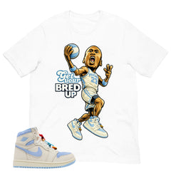 Blue Pale Ivory Pyschic Blue Wmns 1s Shirt Get Your Bred Up Graphic
