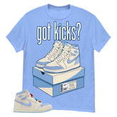 Blue Pale Ivory Pyschic Blue Wmns 1s Shirt Got Kicks Graphic