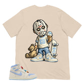 Blue Pale Ivory Pyschic Blue Wmns 1s Shirt Little Jason Graphic
