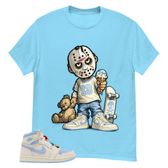 Blue Pale Ivory Pyschic Blue Wmns 1s Shirt Little Jason Graphic