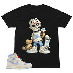 Blue Pale Ivory Pyschic Blue Wmns 1s Shirt Little Jason Graphic