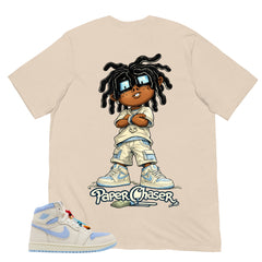 Blue Pale Ivory Pyschic Blue Wmns 1s Shirt Paper Chaser Graphic