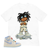 Blue Pale Ivory Pyschic Blue Wmns 1s Shirt Paper Chaser Graphic