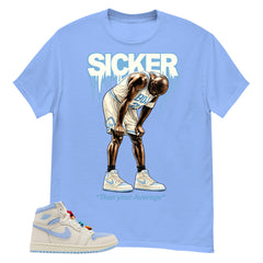 Blue Pale Ivory Pyschic Blue Wmns 1s Shirt Sicker Than Your Average Graphic