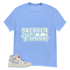 Blue Pale Ivory Pyschic Blue Wmns 1s Shirt Sneaker Princess Graphic