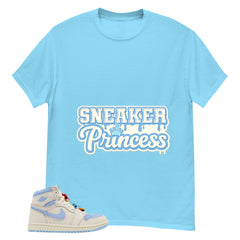 Blue Pale Ivory Pyschic Blue Wmns 1s Shirt Sneaker Princess Graphic