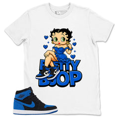 Blue Royal Reimagined 1s Zadago Shirt Betty Boop Graphic