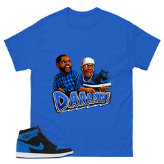 Blue Royal Reimagined 1s Zadago Shirt Daaamn Sneaker Graphic