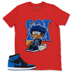 Blue Royal Reimagined 1s Zadago Shirt Got Em Dope Graphic