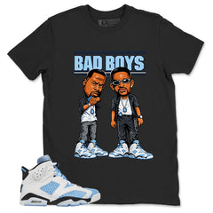 Blue UNC Home 6s Zadago Shirt Bad Boys Graphic