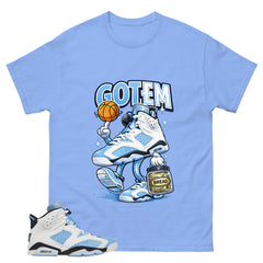 Blue UNC Home 6s Zadago Shirt Got Em Bread Graphic