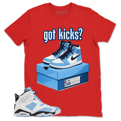 Blue UNC Home 6s Zadago Shirt Got Kicks Graphic