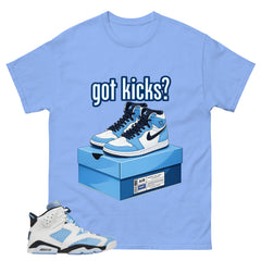 Blue UNC Home 6s Zadago Shirt Got Kicks Graphic
