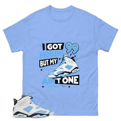 Blue UNC Home 6s Zadago Shirt I Got 99 Problems Graphic