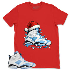 Blue UNC Home 6s Zadago Shirt Kickmas Graphic