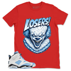 Blue UNC Home 6s Zadago Shirt Loser IT Graphic