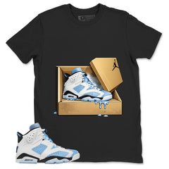Blue UNC Home 6s Zadago Shirt New Kicks Graphic