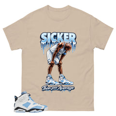 Blue UNC Home 6s Zadago Shirt Sicker Than Your Average Graphic