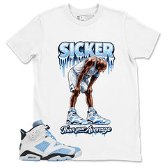 Blue UNC Home 6s Zadago Shirt Sicker Than Your Average Graphic
