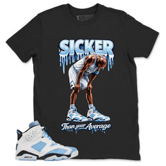 Blue UNC Home 6s Zadago Shirt Sicker Than Your Average Graphic