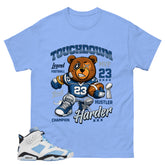 Blue UNC Home 6s Zadago Shirt Touchdown Harder Graphic