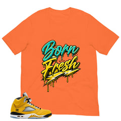 Graphic Tee Born Fresh Shirt Matching 5s T23 Tokyo