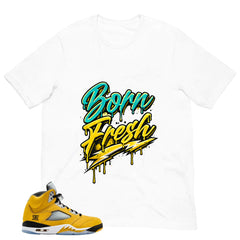 Graphic Tee Born Fresh Shirt Matching 5s T23 Tokyo