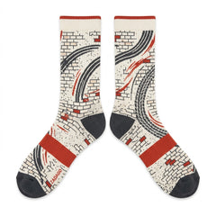 Brick After Brick Socks – Nigel Sylvester x Jordan 4 Inspired Mid-Calf Unisex Crew Socks